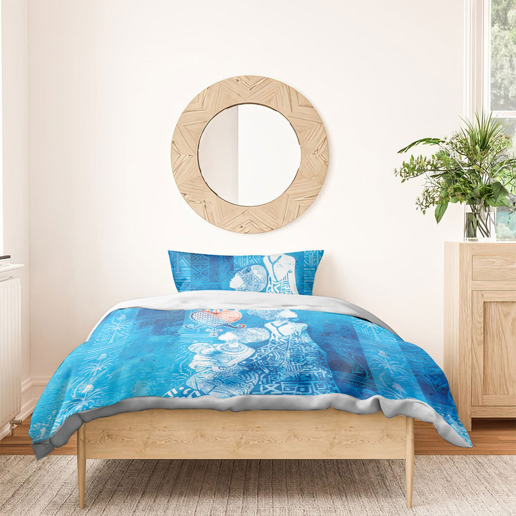 Afro Erzulie Dantor Veve Bedding Set Mother Goddess