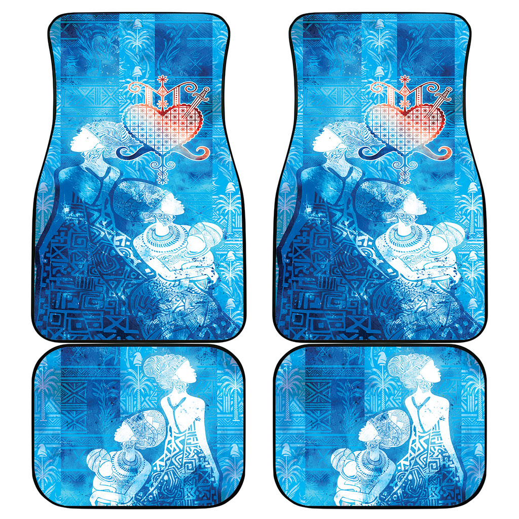 Afro Erzulie Dantor Veve Car Mats Mother Goddess