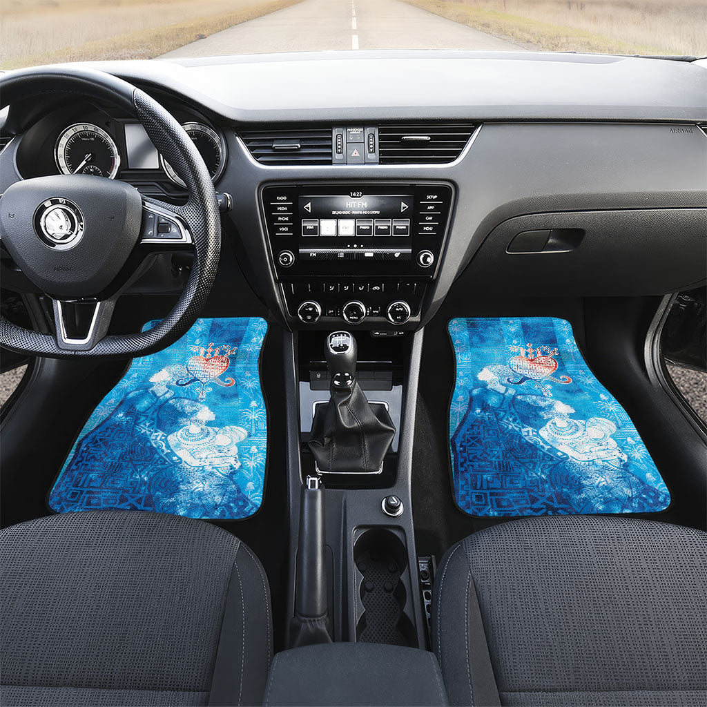 Afro Erzulie Dantor Veve Car Mats Mother Goddess