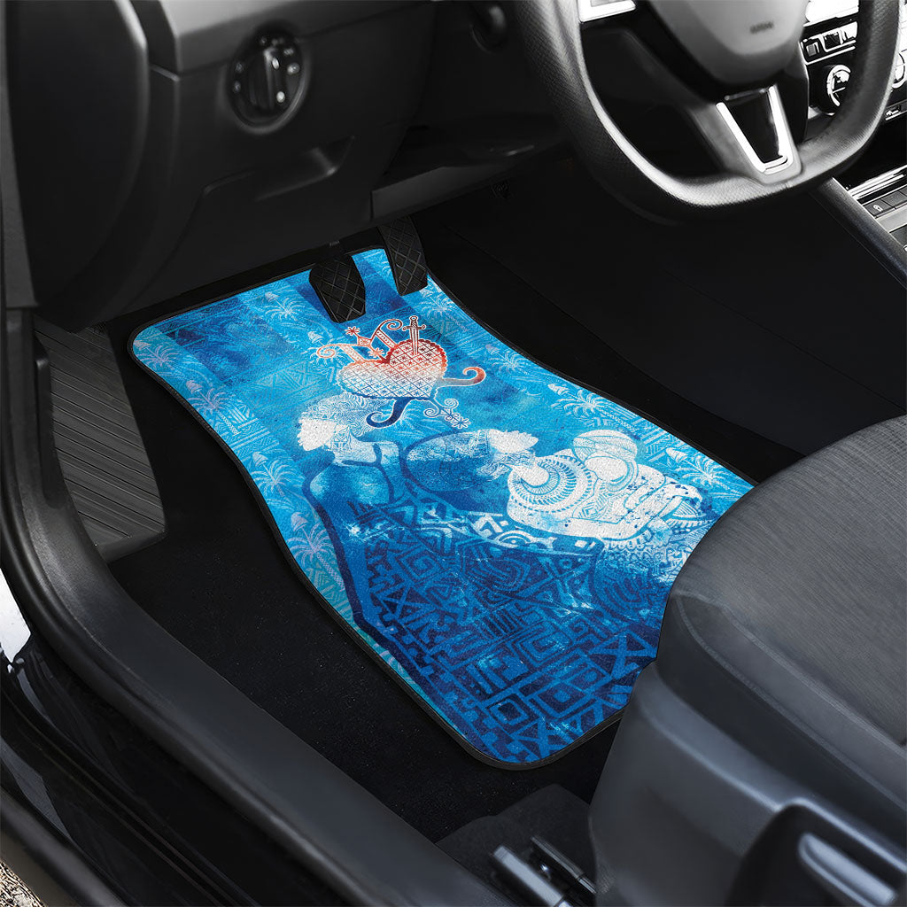 Afro Erzulie Dantor Veve Car Mats Mother Goddess