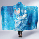 Afro Erzulie Dantor Veve Hooded Blanket Mother Goddess