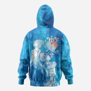 Afro Erzulie Dantor Veve Hoodie Mother Goddess