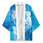 Afro Erzulie Dantor Veve Kimono Mother Goddess