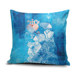 Afro Erzulie Dantor Veve Pillow Cover Mother Goddess