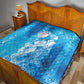 Afro Erzulie Dantor Veve Quilt Mother Goddess