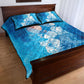 Afro Erzulie Dantor Veve Quilt Bed Set Mother Goddess