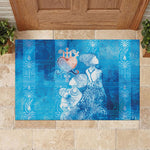 Afro Erzulie Dantor Veve Rubber Doormat Mother Goddess