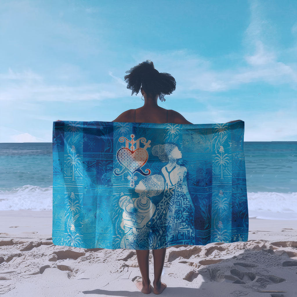 Afro Erzulie Dantor Veve Sarong Mother Goddess