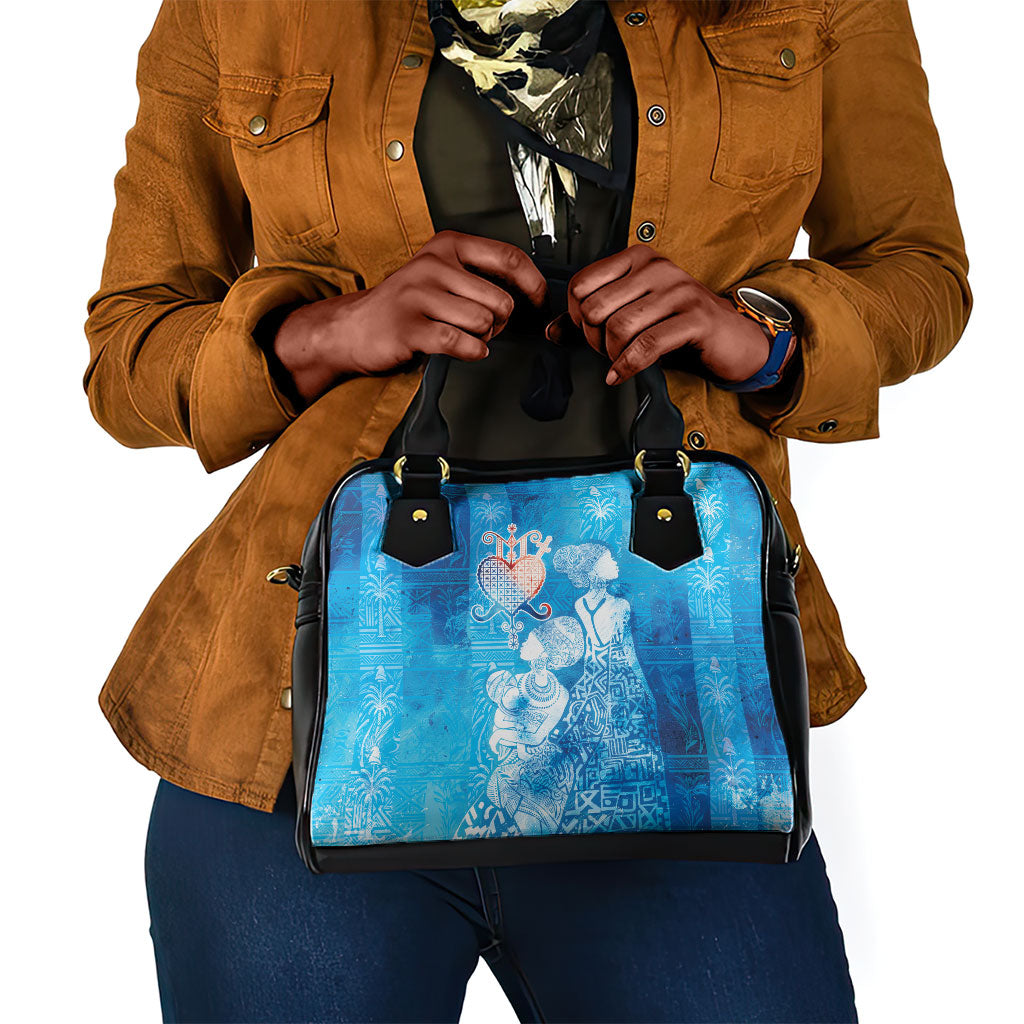 Afro Erzulie Dantor Veve Shoulder Handbag Mother Goddess