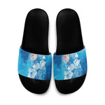 Afro Erzulie Dantor Veve Slide Sandals Mother Goddess