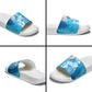 Afro Erzulie Dantor Veve Slide Sandals Mother Goddess