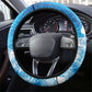Afro Erzulie Dantor Veve Steering Wheel Cover Mother Goddess