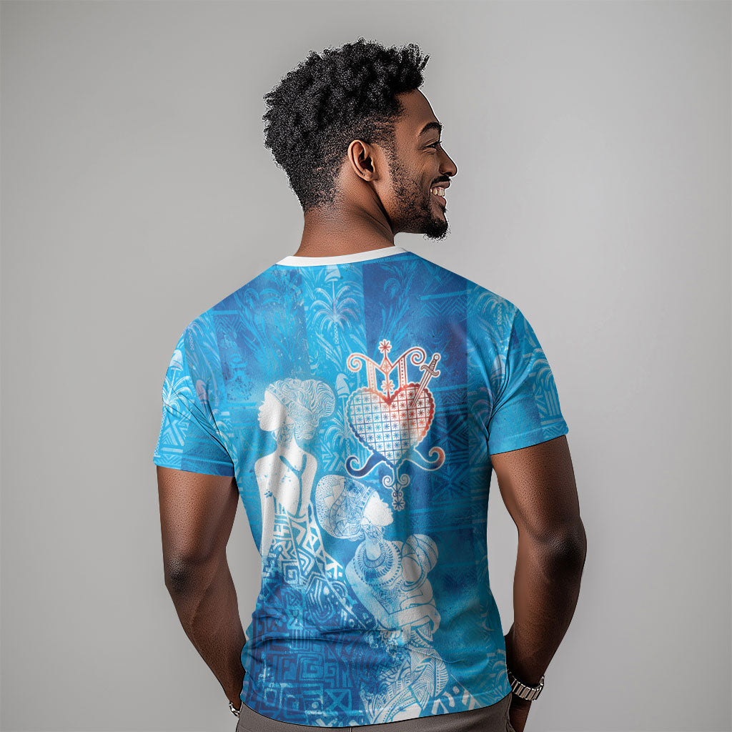 Afro Erzulie Dantor Veve T shirt Mother Goddess