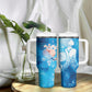 Afro Erzulie Dantor Veve Tumbler With Handle Mother Goddess