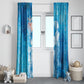 Afro Erzulie Dantor Veve Window Curtain Mother Goddess