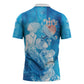 Afro Erzulie Dantor Veve Zipper Polo Shirt Mother Goddess