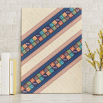 Zimbabwe Heritage Canvas Wall Art Screen Print Animals Motif