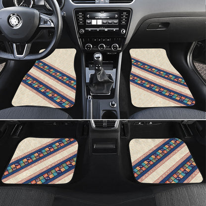 Zimbabwe Heritage Car Mats Screen Print Animals Motif