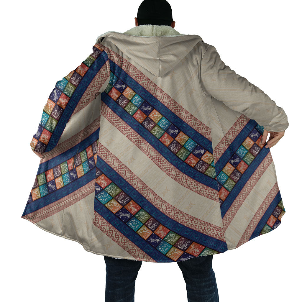 Zimbabwe Heritage Cloak Screen Print Animals Motif