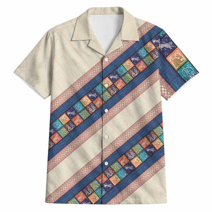 Zimbabwe Heritage Hawaiian Shirt Screen Print Animals Motif