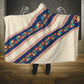 Zimbabwe Heritage Hooded Blanket Screen Print Animals Motif