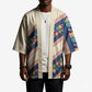 Zimbabwe Heritage Kimono Screen Print Animals Motif