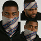 Zimbabwe Heritage Neck Gaiter Screen Print Animals Motif