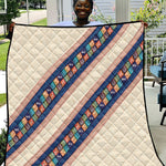 Zimbabwe Heritage Quilt Screen Print Animals Motif