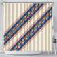 Zimbabwe Heritage Shower Curtain Screen Print Animals Motif