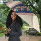 Zimbabwe Heritage Umbrella Screen Print Animals Motif