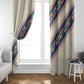 Zimbabwe Heritage Window Curtain Screen Print Animals Motif