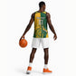 South Africa - Australia Rugby Custom Indigenous Motifs Basketball Jersey Bokke Vs Wallabies