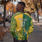 South Africa - Australia Rugby Custom Indigenous Motifs Sweatshirt Bokke Vs Wallabies
