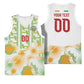 Custom Ivory Coast Heritage Elephants Never Fall Basketball Jersey
