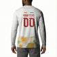 Custom Ivory Coast Heritage Elephants Never Fall Button Sweatshirt