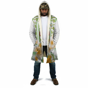 Custom Ivory Coast Heritage Elephants Never Fall Cloak