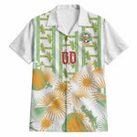 Custom Ivory Coast Heritage Elephants Never Fall Hawaiian Shirt