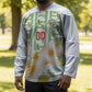 Custom Ivory Coast Heritage Elephants Never Fall Hockey Jersey