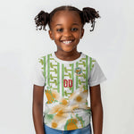 Custom Ivory Coast Heritage Elephants Never Fall Kid T shirt
