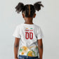 Custom Ivory Coast Heritage Elephants Never Fall Kid T shirt