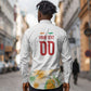 Custom Ivory Coast Heritage Elephants Never Fall Long Sleeve Button Shirt