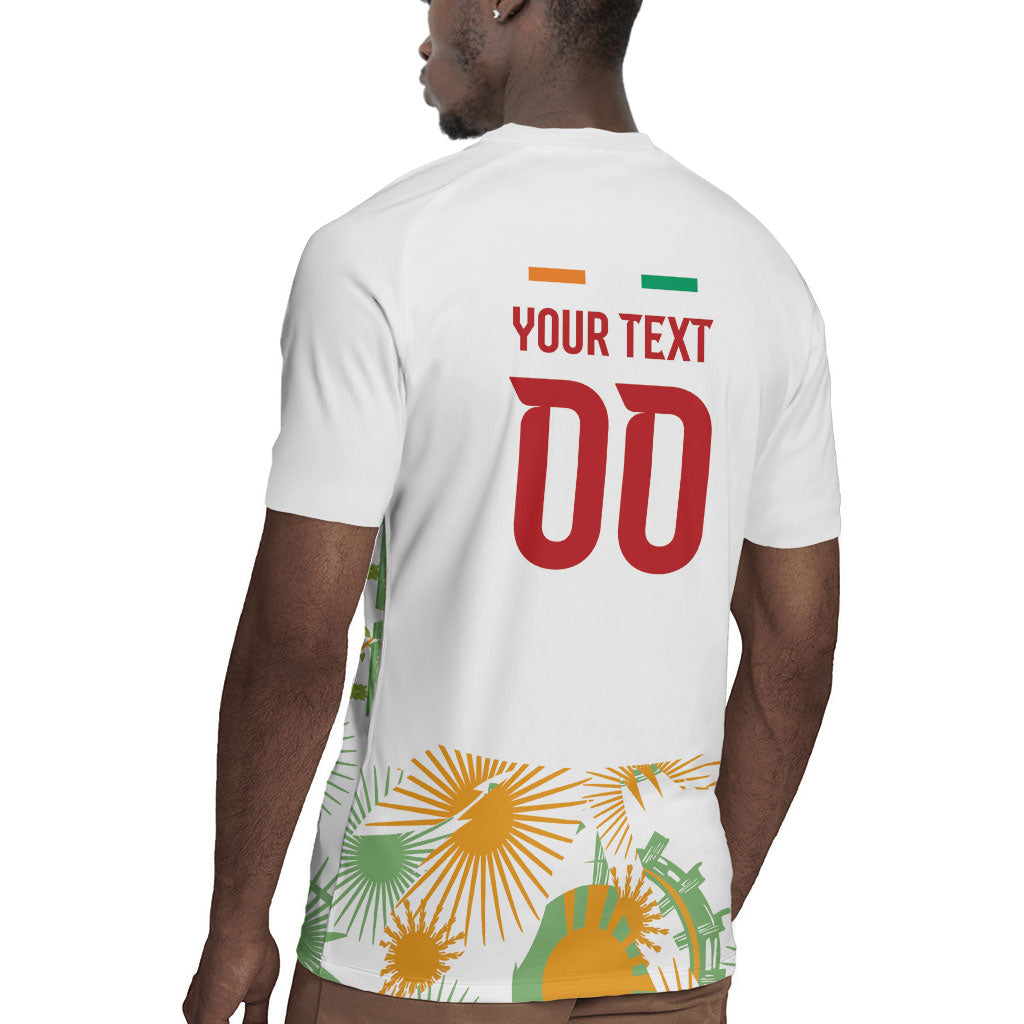 Custom Ivory Coast Heritage Elephants Never Fall Rugby Jersey