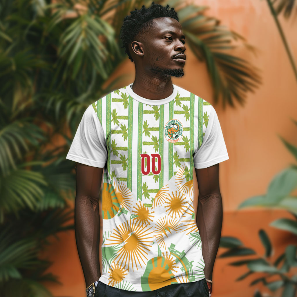 Custom Ivory Coast Heritage Elephants Never Fall T shirt