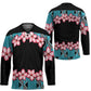 African Adenium Multiflorum Flowers Hockey Jersey with Kente Style