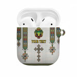 Personalized Ethiopia Lion Of Judah AirPods Case Tibeb Style
