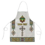 Personalized Ethiopia Lion Of Judah Apron Tibeb Style