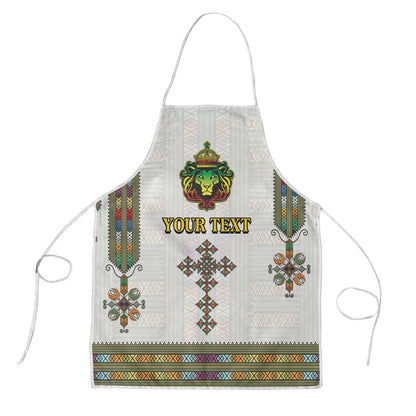 Personalized Ethiopia Lion Of Judah Apron Tibeb Style