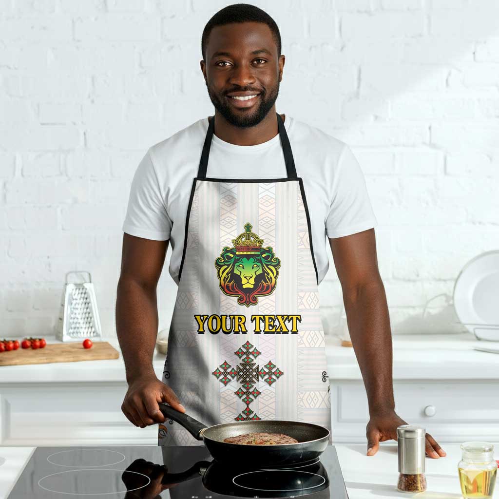 Personalized Ethiopia Lion Of Judah Apron Tibeb Style