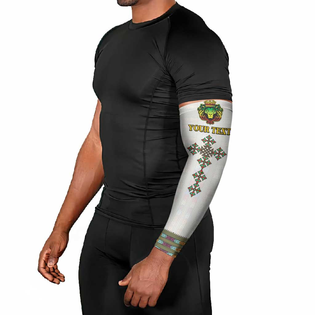 Personalized Ethiopia Lion Of Judah Arm Sleeves Tibeb Style