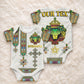 Personalized Ethiopia Lion Of Judah Baby Onesie Tibeb Style